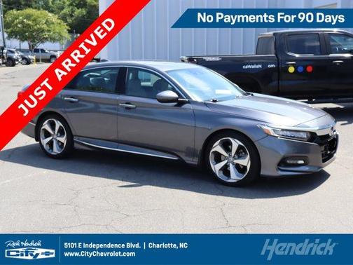 Modern Steel Metallic 2018 Honda Accord Touring 2.0T