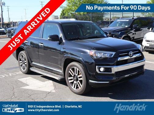 Midnight Black Metallic 2020 Toyota 4Runner Limited