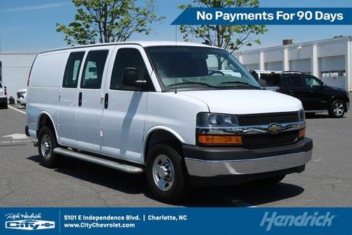 Summit White 2024 Chevrolet Express 2500 Work Van
