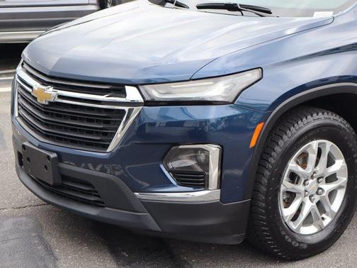 Northsky Blue Metallic 2023 Chevrolet Traverse LS