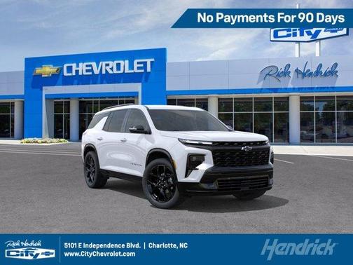 Polar White 2026 Chevrolet Traverse RS