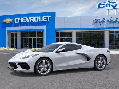 Arctic White 2026 Chevrolet Corvette Stingray w/1LT