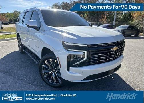 Iridescent Pearl Tricoat 2025 Chevrolet Tahoe High Country