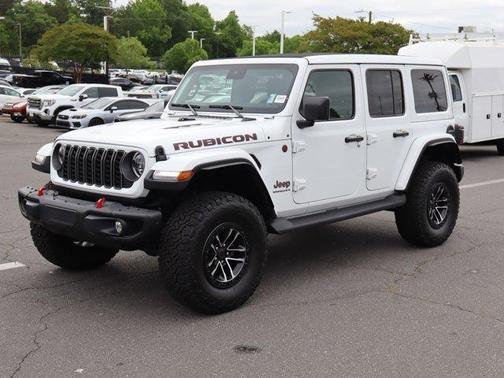 Bright White Clearcoat 2025 Jeep Wrangler Rubicon