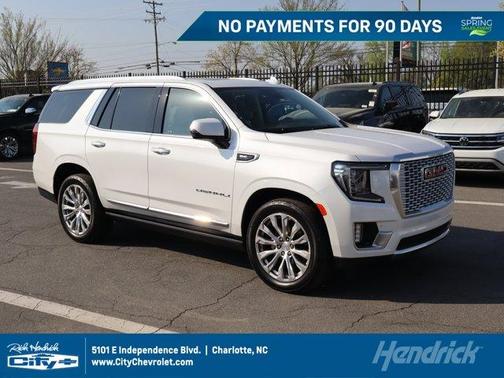 White Frost Tri-Coat 2023 GMC Yukon Denali
