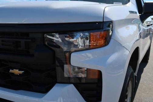 Summit White 2026 Chevrolet Silverado 1500 WT