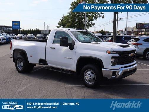 Summit White 2025 Chevrolet Silverado 3500 WT