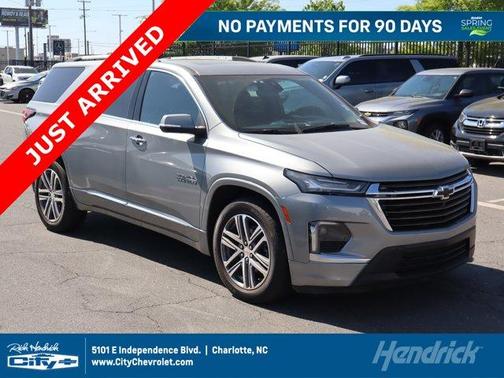 Sterling Gray Metallic 2023 Chevrolet Traverse High Country