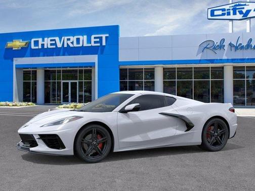 Arctic White 2026 Chevrolet Corvette Stingray w/1LT