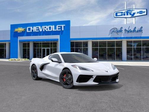Arctic White 2026 Chevrolet Corvette Stingray w/1LT