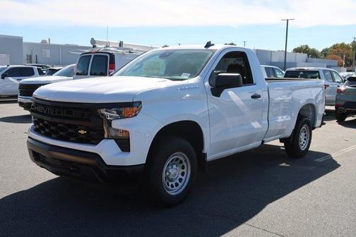 Summit White 2026 Chevrolet Silverado 1500 WT