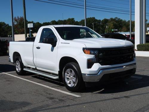 Summit White 2025 Chevrolet Silverado 1500 WT