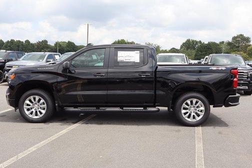 Black 2026 Chevrolet Silverado 1500 Custom