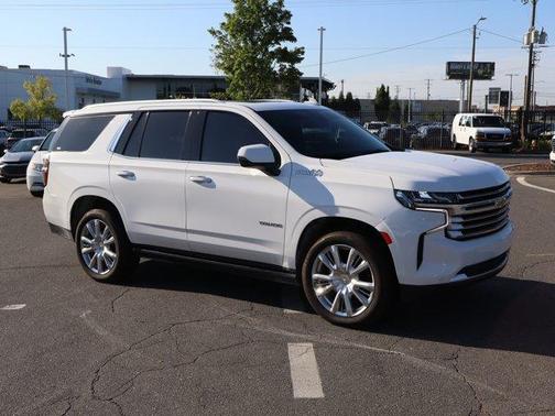Summit White 2023 Chevrolet Tahoe High Country