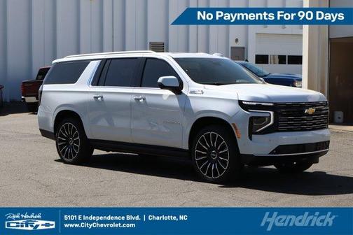 Polar White 2026 Chevrolet Suburban High Country