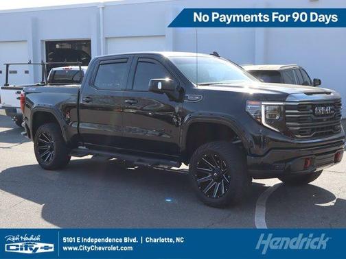 Onyx Black 2023 GMC Sierra 1500 AT4
