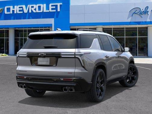 Sterling Gray Metallic 2026 Chevrolet Traverse RS