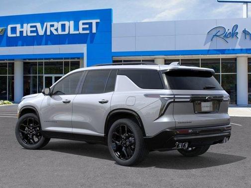 Sterling Gray Metallic 2026 Chevrolet Traverse RS