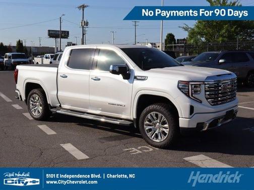 White Frost Tri-Coat 2023 GMC Sierra 1500 Denali