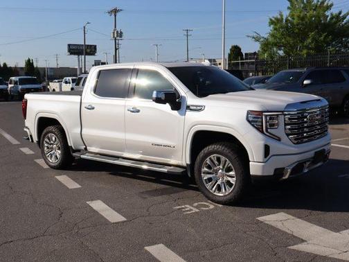 White Frost Tri-Coat 2023 GMC Sierra 1500 Denali