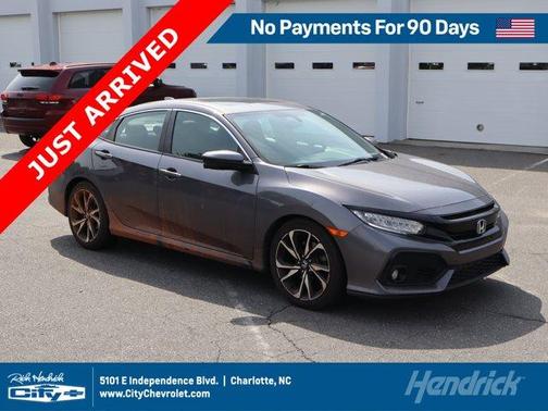 Modern Steel Metallic 2017 Honda Civic Si