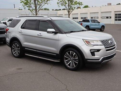 Ingot Silver Metallic 2019 Ford Explorer Platinum