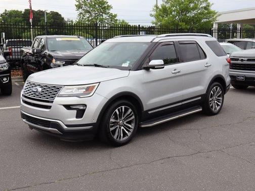 Ingot Silver Metallic 2019 Ford Explorer Platinum