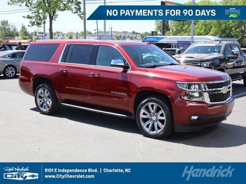 Siren Red Tintcoat 2017 Chevrolet Suburban LT