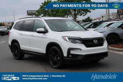 Platinum White Pearl 2022 Honda Pilot Special Edition