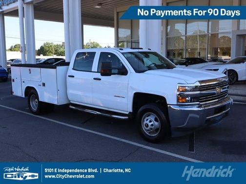 Summit White 2016 Chevrolet Silverado 3500 WT