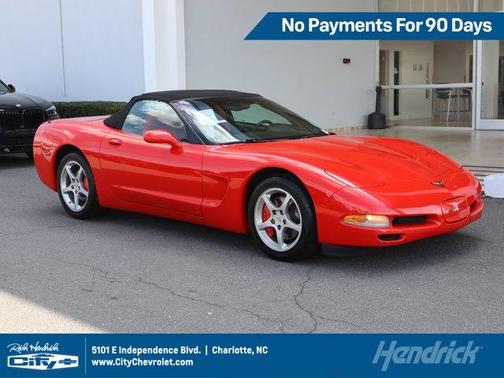 Torch Red 2002 Chevrolet Corvette Base