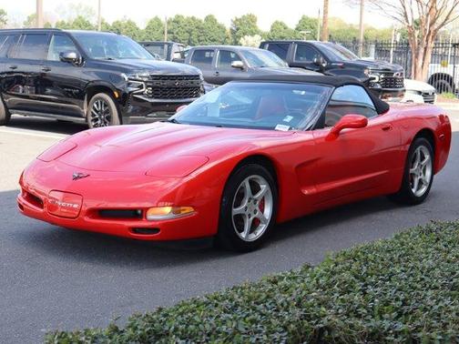 Torch Red 2002 Chevrolet Corvette Base