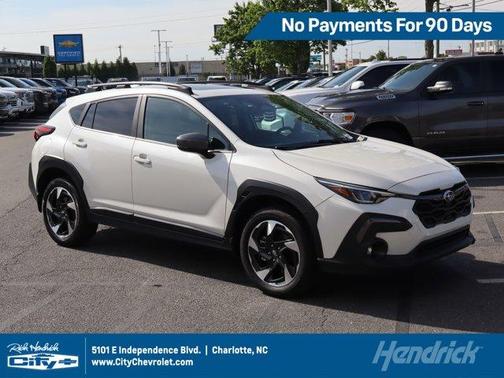 Crystal White Pearl 2024 Subaru Crosstrek Limited