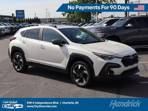 Crystal White Pearl 2024 Subaru Crosstrek Limited
