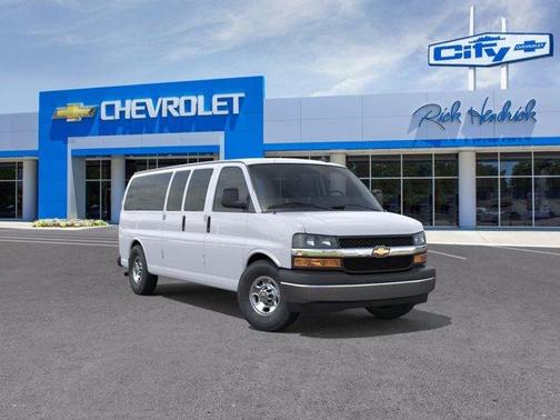 Summit White 2025 Chevrolet Express 3500 LS