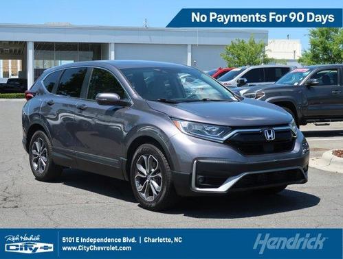 Modern Steel Metallic 2021 Honda CR-V EX