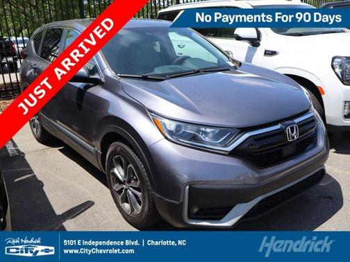 Modern Steel Metallic 2021 Honda CR-V EX