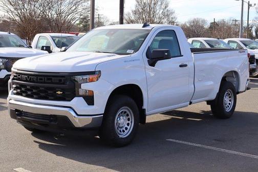 Summit White 2026 Chevrolet Silverado 1500 WT