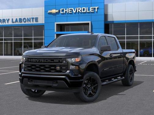 Black 2026 Chevrolet Silverado 1500 Custom