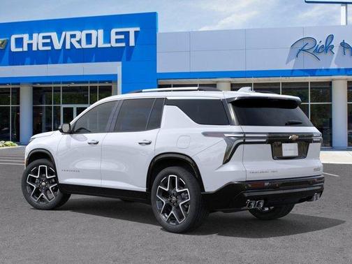 Polar White 2026 Chevrolet Traverse High Country