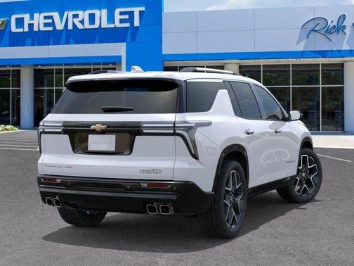 Polar White 2026 Chevrolet Traverse High Country
