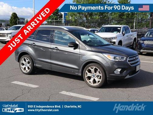 Magnetic Metallic 2019 Ford Escape Titanium