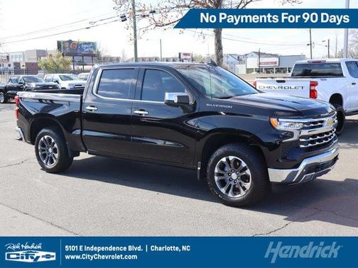 Black 2025 Chevrolet Silverado 1500 LTZ