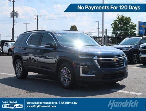 Northsky Blue Metallic 2023 Chevrolet Traverse LT Cloth