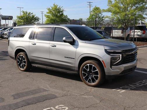 Sterling Gray Metallic 2025 Chevrolet Suburban RST