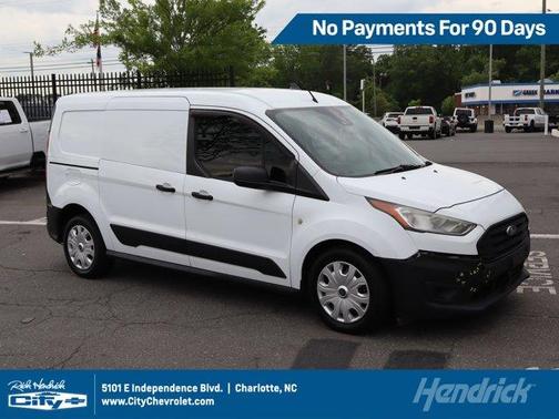 Frozen White 2019 Ford Transit Connect XL