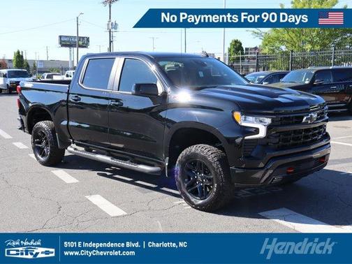 Black 2024 Chevrolet Silverado 1500 LT Trail Boss
