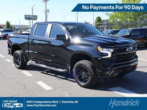 Black 2024 Chevrolet Silverado 1500 LT Trail Boss