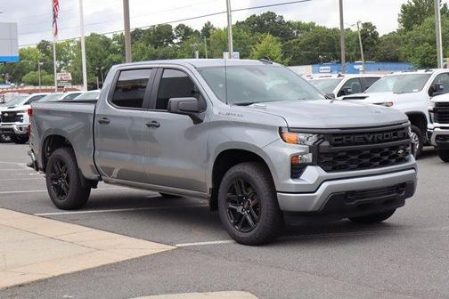 Sterling Gray Metallic 2026 Chevrolet Silverado 1500 Custom