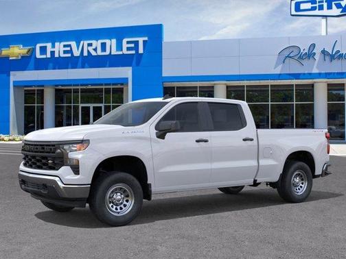 Summit White 2026 Chevrolet Silverado 1500 WT